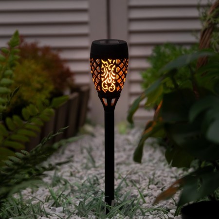 Garden lamp "Start" "Maori Light" on the sunny battery, 6 × 39 × 6 cm, flame effect