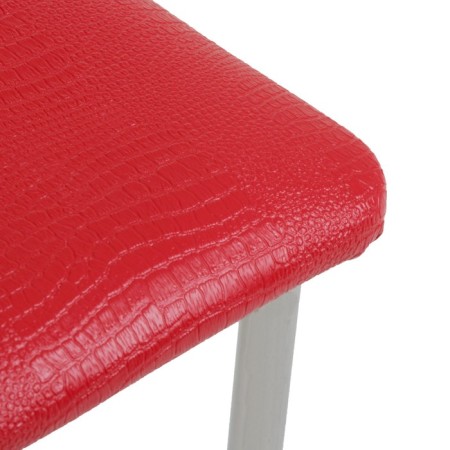 Silver/red reptile-1