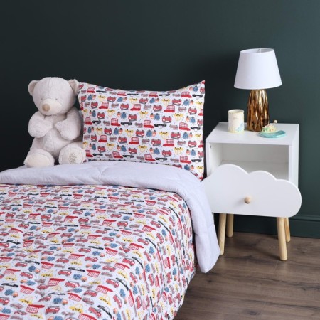 Kid kit: blanket 160x220 cm, sheet 90x190 cm, pillowcase 50x70 cm