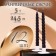 Candle twisted, 2.3x 24.5 cm, 12 pieces, black