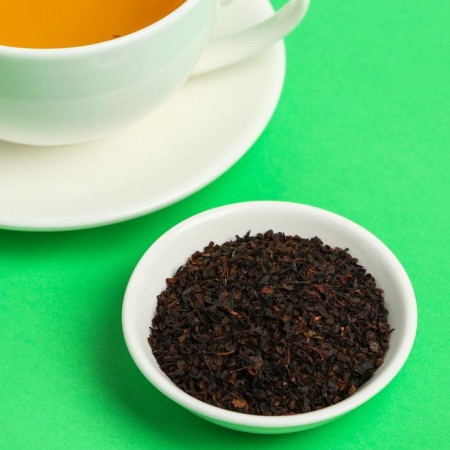 Black tea "Career -supervision", taste: chocolate orange, 50 g-1
