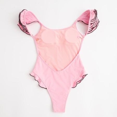 Women's swimsuit Minaku "Summer Rose", size 42, pink color-7