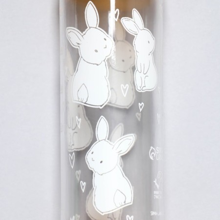 Drill for rodents "Rabbits", 125 ml, 12.5x4.5 cm, Mix of flowers-6