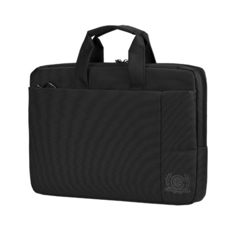 Business bag, lightning department, external pocket, black color