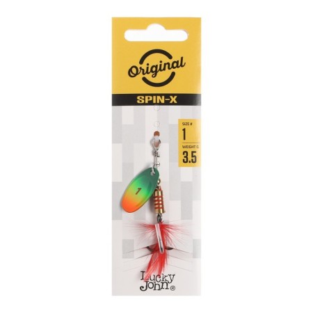 Spinning spinning Lucky John Spin X Round 01, 3.5 g, color ft