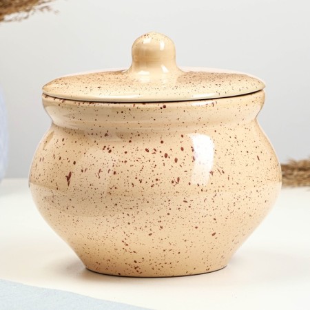 Ceramic pot for baking No. 10, 1.3l / 13x16cm, Karakum-4