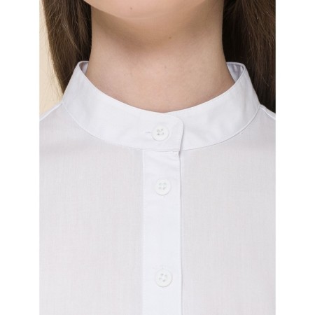 Blouse for girls, height 122 cm, white color-3
