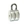 Double tundra block, with nylon pulley, 20 mm