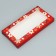 Box for chocolate "Magic moments", with a window, 17.3 x 8.8 x 1.5 cm, New Year