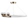 RONI LED LED 85W gold 50x50x9-100 cm Bayerlux