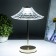Table lamp sensory "Jamma" LED 10W battery gold 20x20x32 cm