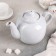 Amber kettle, 1.4 l, white color