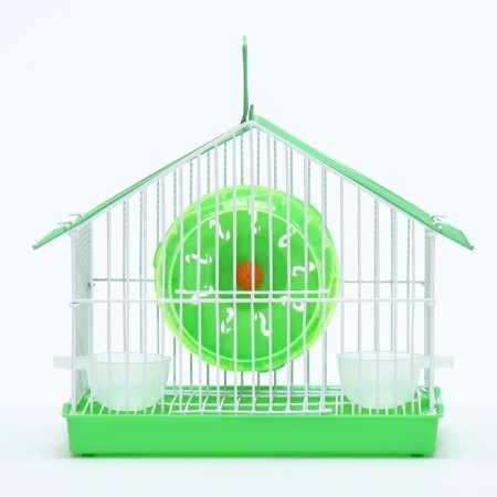 Rodent cell equipped RT-2T, 22 x 16 x 20 cm, green-1