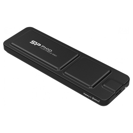 SSD Silicon Power USB-C 2TB SP020TBPSDPX10CK PX10 1.8 "Black-1