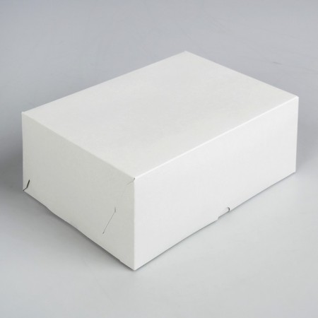 Packaging for 6 cupcakes without a window, white 25 x 17 x 10 cm-1