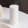 Candle-cylinder smooth, 5x10 cm, white, 6 hours