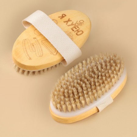 Dry massage brush "I am losing weight", 12 x 7 cm