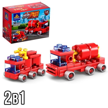 Designer Firefighters "Technique", 16 types, mix-8