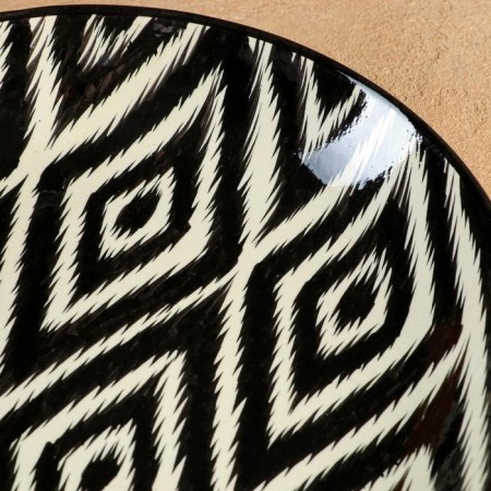 Largan Rishtan ceramics "Atlas", 25 cm, black-2