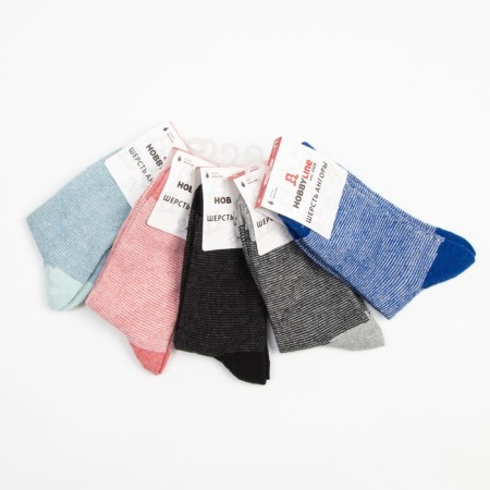 Women's socks, Mix color, size 38-41-4