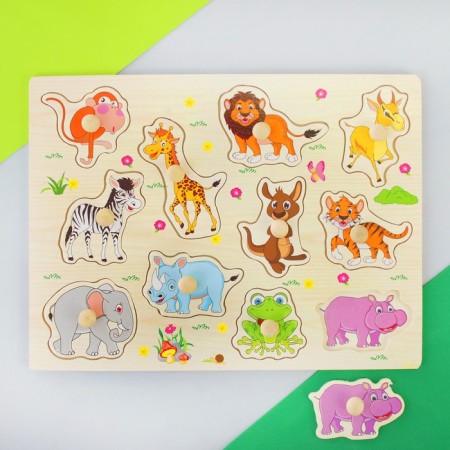Frame-lodge "Funny animals"-1