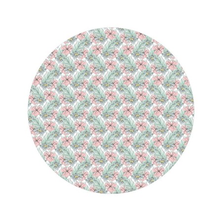 Pareo and beach rug "Art of Nature", d = 150 cm-1