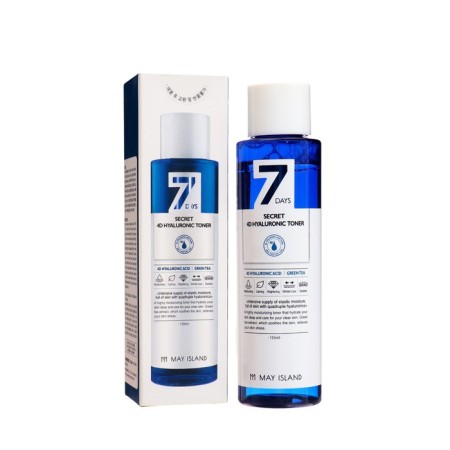 Toner May Island for face with hyaluronic acid, 155 ml