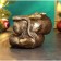 Figure "Snake on Stone" Bronze, 8x11.5cm