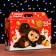 Gift box "Cheburashka", Broad portfolio, 31 x 8.5 x 20.3 cm