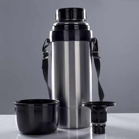 Thermos "Amet. Road" 1C669, with a narrow throat, 1.5 l, 56 ° C, 24 hours, on a belt-3