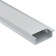 Aluminum profile built-in Led Strip Alm004S-2M, 200x2.2x0.6 cm, silver color