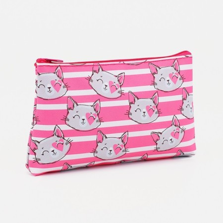 Lightning cosmetic bag, pink color