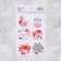 Stickers for gifts and flowers "Surprise", flowers, 9 x 16 cm