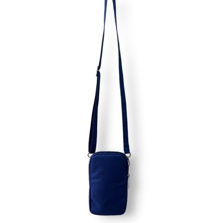 Cross-Bodi bag, lightning department, external pocket, blue color-1