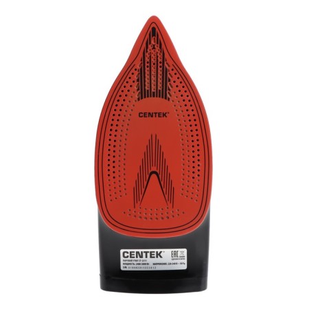 Iron CENTEK CT-2311, 3000 W, 450ml, ceramic, drop-stop, anti-Nakip, self-cleaning, red-2