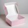 Gift folding box, packaging, Flamingo, 27 x 21 x 9 cm