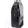 Male portfolio, eco-leather, de-gosa black, 40x10x31 cm