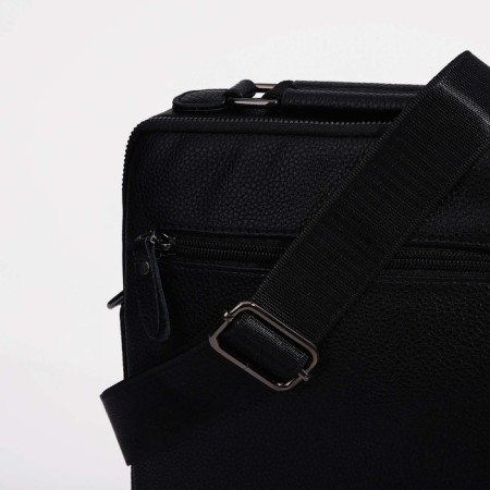 Male bag, black color-4