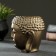 Kashpo - organizer "Buddha" bronze, 11x11x11cm