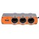 Lighting-outer for 3 nests + usb orange Airline ASP-3U-03