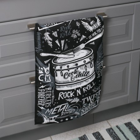 Rock’N’Roll kitchen towel 35x60 cm