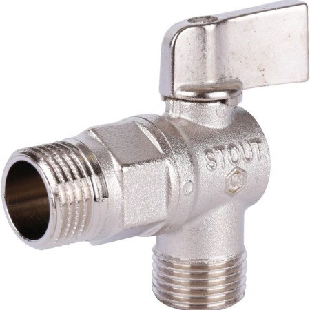 Ball barbar stout SVB-0059-001212, 1/2 ", corner, for household appliances