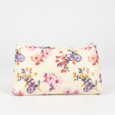 Lightning cosmetic bag, beige color-1