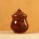 Solonka Rishtan ceramics "Aktash", 100 ml, brown