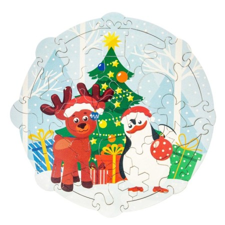 Puzzle "New Year's mood"