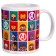 Sublimation mug, 350 ml "Marvel", Avengers MIX