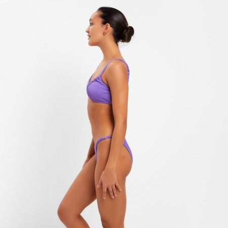 Swimsuit female separate minku color purple, size 44-1
