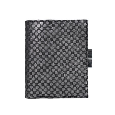 Pearl, genuine leather, 100x115x20 cm, black-1