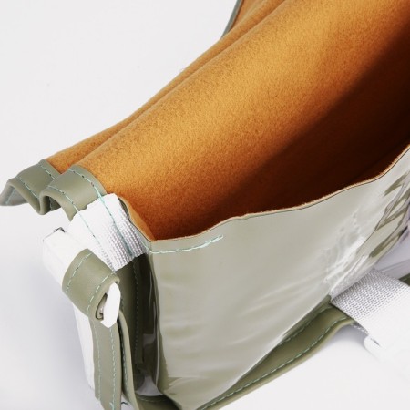 Youth bag on the valve, green color-5