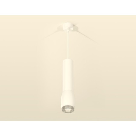 A set of a suspended lamp with a composite crystal Ambrella Light, Techno, XP1122005, GU5.3, Color White Sand-1